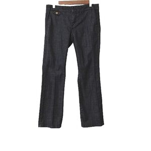 Tommy Hilfiger Vintage Mid-rise, Dark Wash, Button Back Pocket, Bootcut Jeans 6P